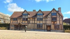 Anglie, rodný dům Williama Shakespeara - Stratford upon Avon
